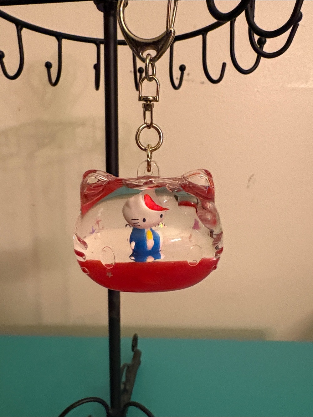 New Sanrio Hello Kitty Floating Keychain
